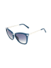 Swarovski Damen-Sonnenbrille in Blau/ Silber