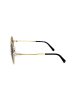 Swarovski Dameszonnebril goudkleurig/donkerbruin