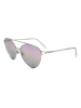 Swarovski Damen-Sonnenbrille in Silber/ Hellgrau