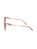 Swarovski Damen-Sonnenbrille in Altrosa/ Braun