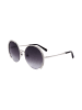 Swarovski Damen-Sonnenbrille in Silber/ Dunkelblau