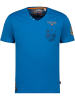 Geographical Norway Shirt "Jibo" in Blau