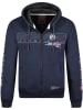 Geographical Norway Sweatvest "Galette" donkerblauw