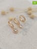 atelier MIU 3-delige set: creolen met edelstenen