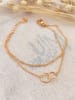 atelier MIU Vergulde armband met sierelement