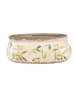 Clayre & Eef Blumentopf in Creme/ Gelb - (H)10 x Ø 23 cm