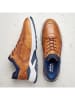 LLOYD Leder-Sneakers in Hellbraun