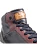 LLOYD Skórzane sneakersy w kolorze granatowo-brązowym