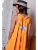Joséfine Sukienka "Drucilla" w kolorze pomarańczowym