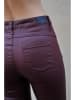 Bleu d'Azur Spodnie "Fergus" w kolorze fioletowym ze skóry syntetycznej