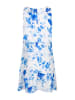Bleu d'Azur Sukienka "Corfou" w kolorze niebiesko-białym