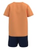 name it 2tlg. Outfit "Joelean" in Orange/ Schwarz