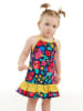 Denokids Jurk "Flowers" donkerblauw
