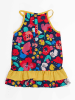 Denokids Jurk "Flowers" donkerblauw