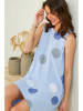 Pure Cotton Sukienka w kolorze błękitnym