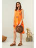 Pure Cotton Sukienka w kolorze pomarańczowym