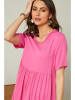 Pure Cotton Kleid in Pink