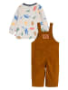 Levi's Kids 2tlg. Outfit in Rot/ Beige