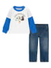 Levi's Kids 2-delige outfit blauw/wit