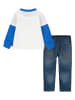 Levi's Kids 2tlg. Outfit in Blau/ Weiß