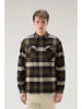 Woolrich Koszula "Trail" - Regular fit - w kolorze oliwkowo-czarno-beżowym