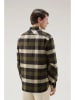 Woolrich Koszula "Trail" - Regular fit - w kolorze oliwkowo-czarno-beżowym