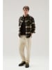 Woolrich Hemd "Trail" - Regular fit - in Khaki/ Schwarz/ Beige
