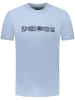 Woolrich Shirt "Intarsia" lichtblauw
