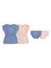 Levi's Kids 4tlg. Outfit in Blau/ Rosa