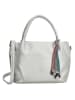 Charm Schoudertas "Tottenham" lichtgrijs - (B)28 x (H)21 x (D)14 cm