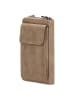 Beagles Handytasche "Rebelle" in Beige - (B)11 x (H)19 x (T)3 cm