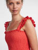 Pieces Kleid in Rot