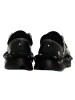 Goby Leder-Sneakers in Schwarz