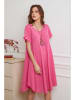 Uniq Sukienka "Damigo" w kolorze różowym
