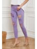 Uniq Dżinsy "Manisa" - Skinny fit - w kolorze fioletowym