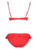 s.Oliver Bikini w kolorze czerwonym
