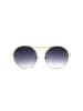 Ana Hickmann Damen-Sonnenbrille in Dunkelblau/ Gold