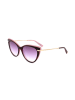 Ana Hickmann Damen-Sonnenbrille in Lila/ Braun