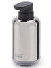 JosephJoseph Roestvrijstalen zeepdispenser "EasyStore" zilverkleurig/zwart - 300 ml