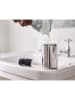 JosephJoseph Edelstahl-Seifenspender "EasyStore" in Silber/ Schwarz - 300 ml