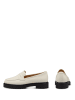 LaShoe Leren loafers crème