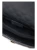 ORE10 Skórzana torebka "Edalea" w kolorze szarym - 27 x 18 x 12 cm