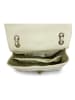 ORE10 Leren schoudertas "Nalp" crème - (B)27 x (H)18 x (D)8 cm