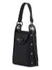 ORE10 Leder-Handytasche "Ator" in Schwarz - (B)14 x (H)20 x (T)7 cm