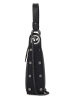 ORE10 Leder-Handytasche "Ator" in Schwarz - (B)14 x (H)20 x (T)7 cm