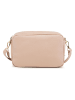 ORE10 Skórzana torebka "Aliser" w kolorze jasnoróżowym - 28 x 24 x 18 cm
