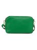 ORE10 Leder-Umhängetasche "Aliser" in Grün - (B)28 x (H)24 x (T)18 cm