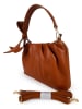 ORE10 Leren schoudertas "Movar" lichtbruin - (B)26 x (H)18 x (D)5 cm