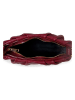 ORE10 Leren schoudertas "Movar" bordeaux - (B)26 x (H)18 x (D)5 cm