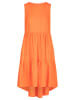 mint & mia Lniana sukienka w kolorze pomarańczowym